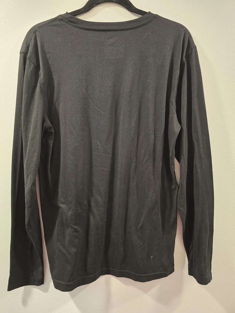 Men's Black Performance Base Layer Top & Bottom Set